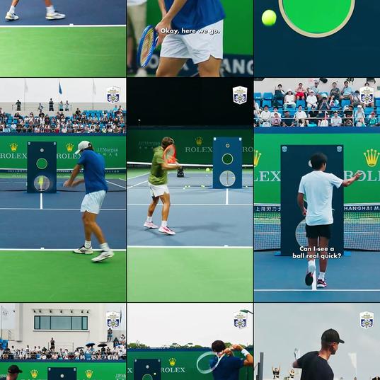 The world’s top tennis players take on