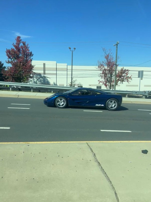 Not only was this McLaren F1 recently spotted, it is especially remarkable as being one of five original F1 prototypes. This one is XP4,
