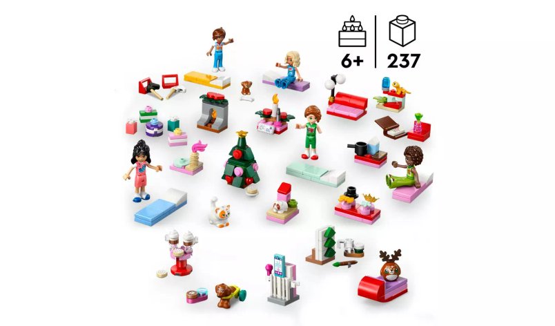 LEGO Friends 2025 Advent Calendar Toy - £14