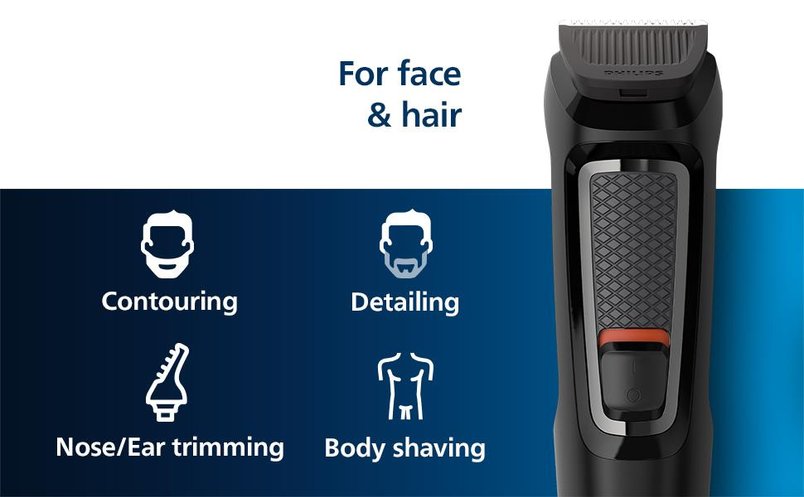 Philips 7-in-1 All-In-One face and hair trimmer £17.99